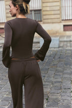 KIKI COMFY SET BROWN